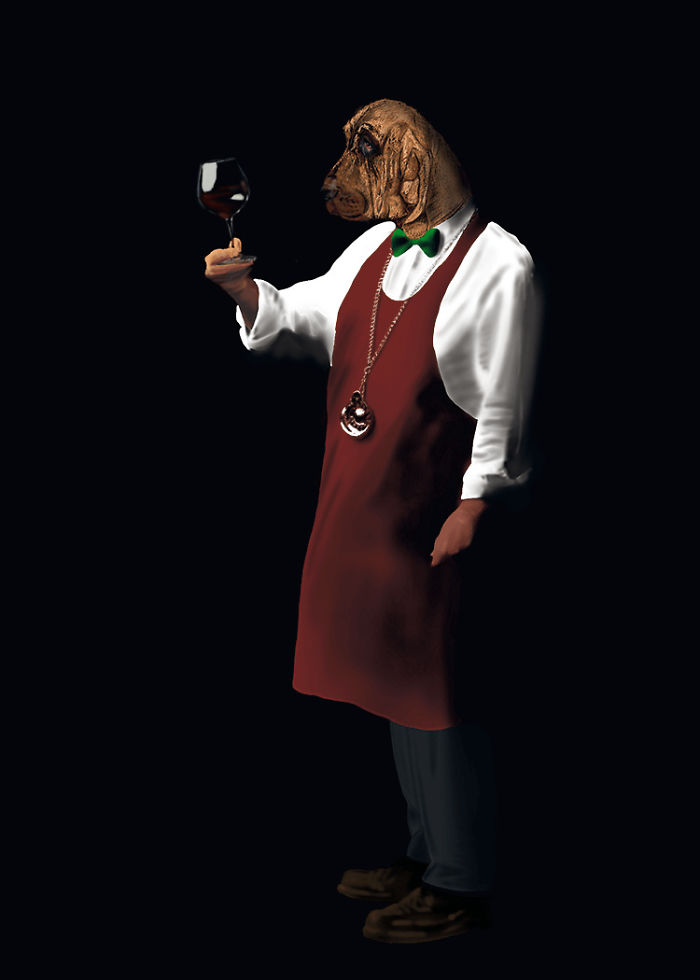 Every Monday I Draw 'manimal' Professionals And Give Them Ridiculous, Amusing Back Stories