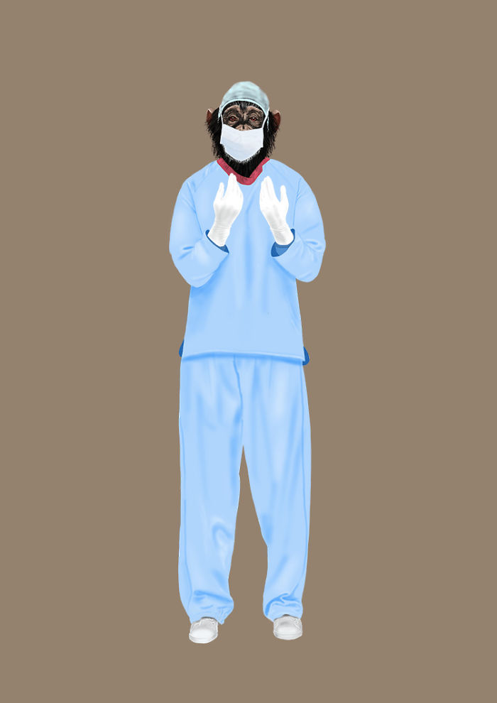 Every Monday I Draw 'manimal' Professionals And Give Them Ridiculous, Amusing Back Stories