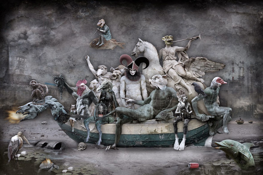 I Use Photography And Collage To Create Surreal Images Of The 21st Century, Filled With Allusions, Metaphors And Allegories I Use Photography And Collage To Create Surreal Images Of The 21st Century, Filled With Allusions, Metaphors And Allegories