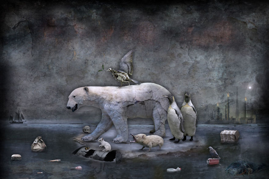 I Use Photography And Collage To Create Surreal Images Of The 21st Century, Filled With Allusions, Metaphors And Allegories