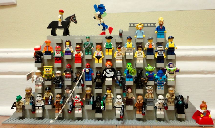 My 4 Year Old Son And I Build His Favourite Characters Out Of Lego, The Results Are Fantastic.