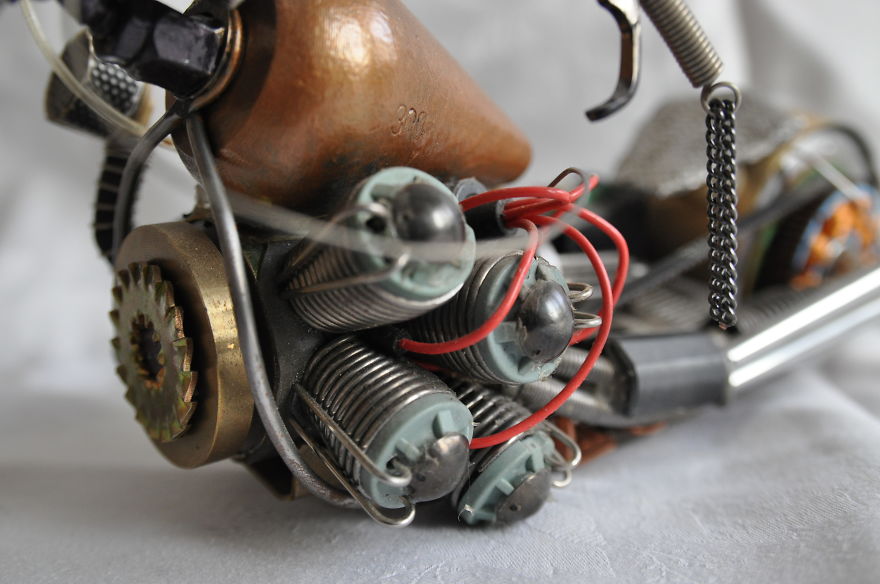 My Models Made Of Various Recycled Parts