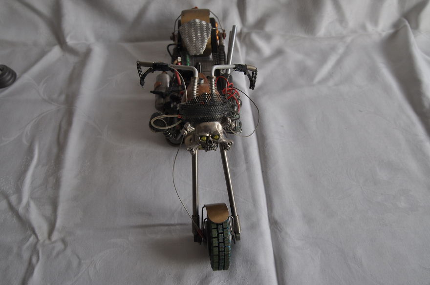 My Models Made Of Various Recycled Parts