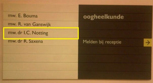 I Wouldn't Trust This Eye Specialist....