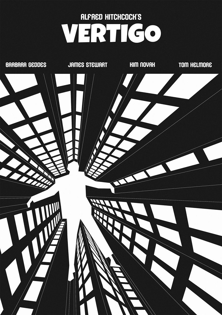 Negative Space Artist Back With Alfred Hitchcock Tribute