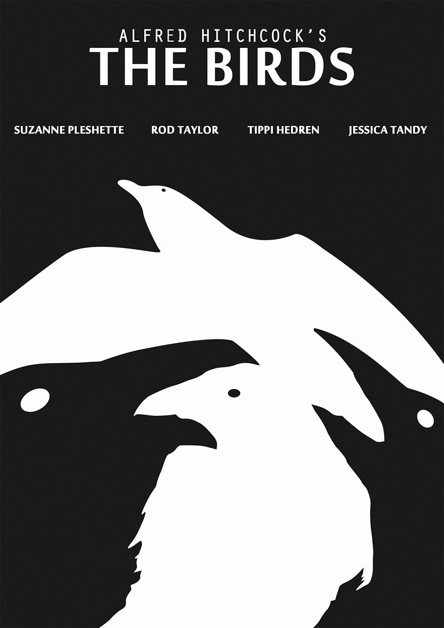 Negative Space Artist Back With Alfred Hitchcock Tribute