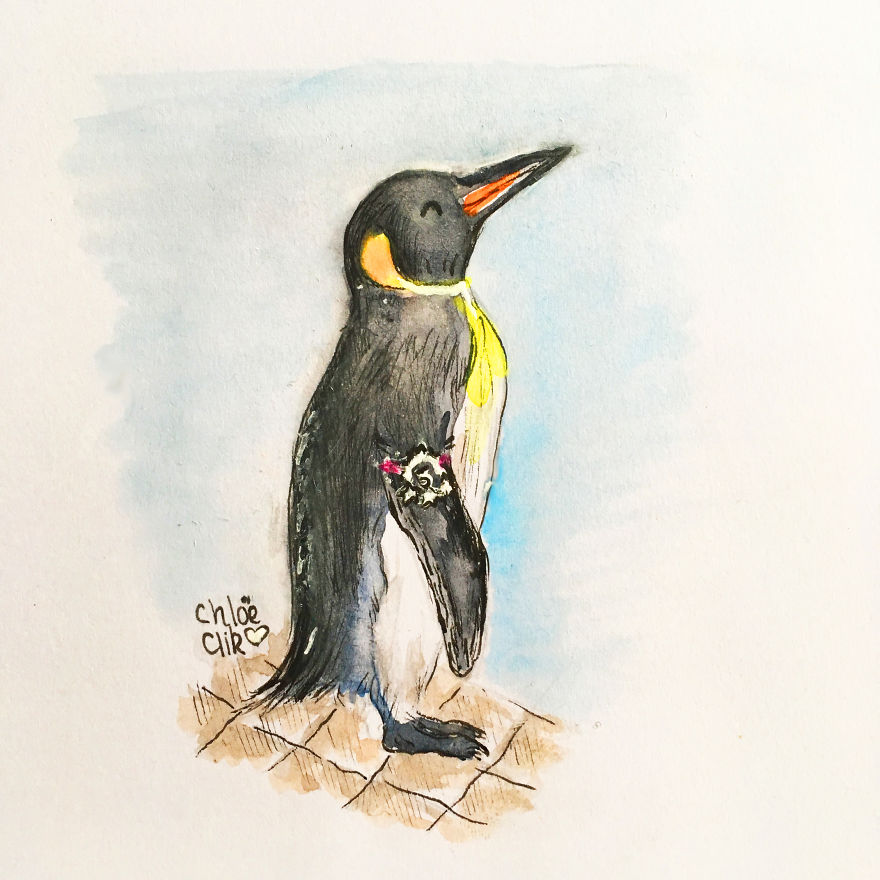 I Create Miniature Pet Portraits