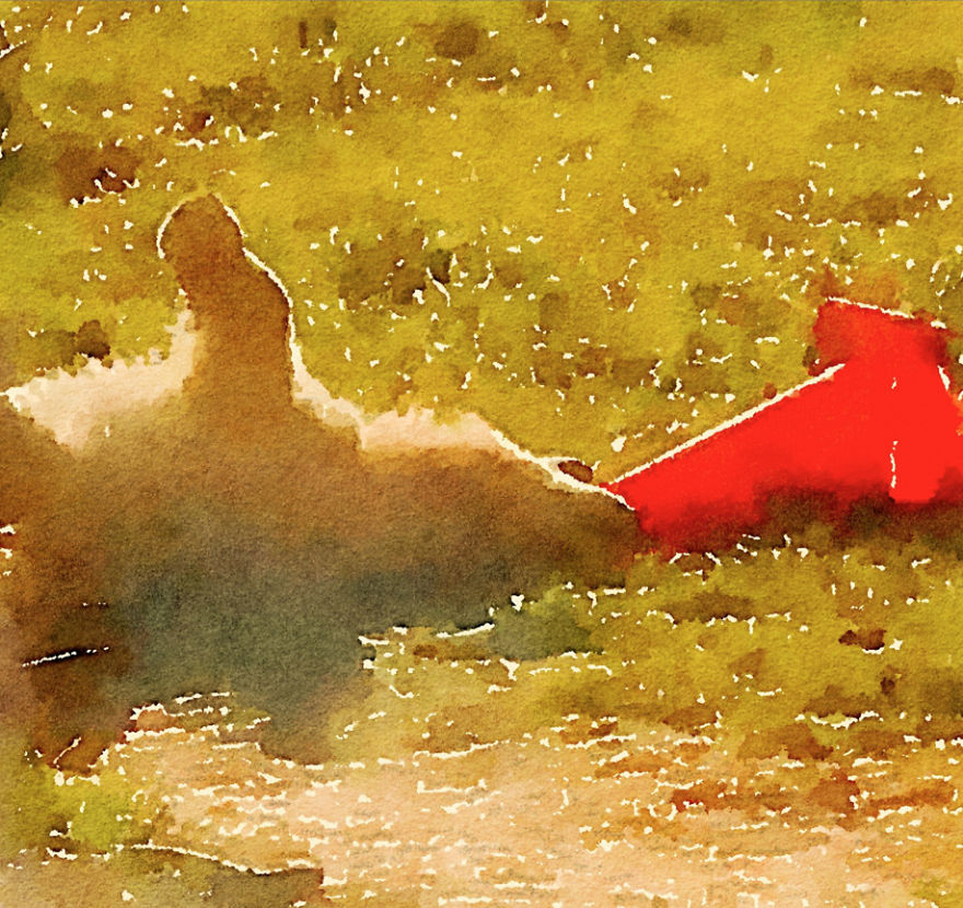 Nora The Polar Bear Watercolor Series