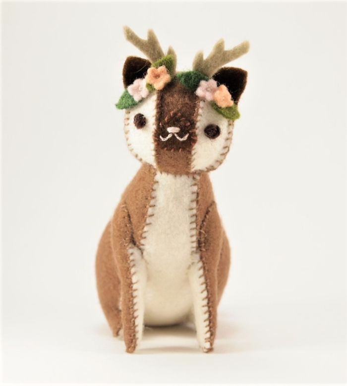 I Create One-of-a-kind Animals Out Of Wool Felt