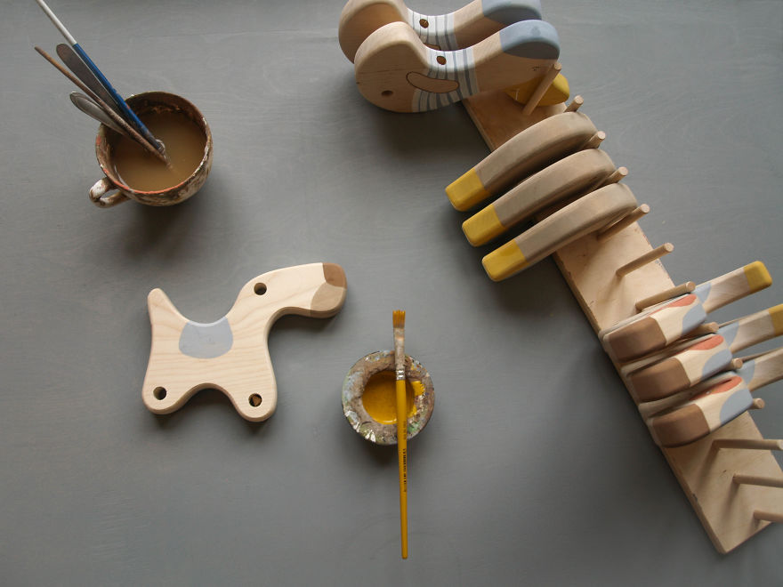 Before The Birth Of Our First Daughter, We Moved To The Countryside To Make Wooden Toys Before The Birth Of Our First Daughter, We Moved To The Countryside To Make Wooden Toys