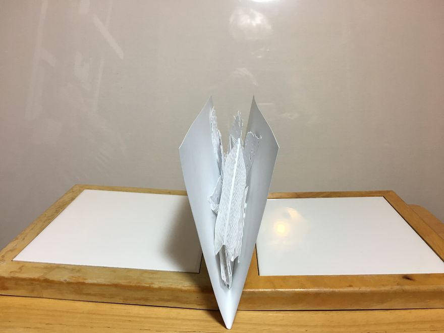 I Created A Pop-Up Paper Art Piece