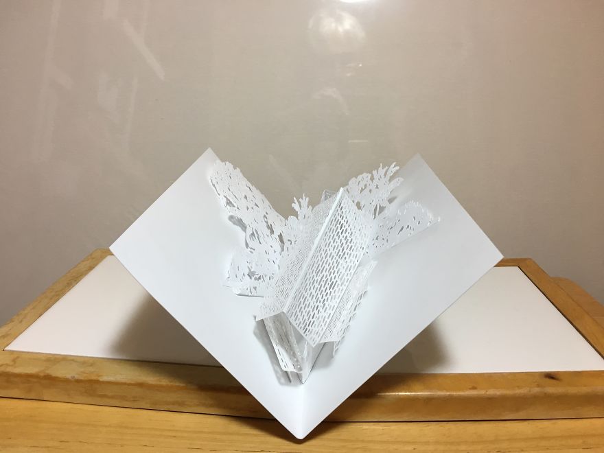 I Created A Pop-Up Paper Art Piece I Created A Pop-Up Paper Art Piece