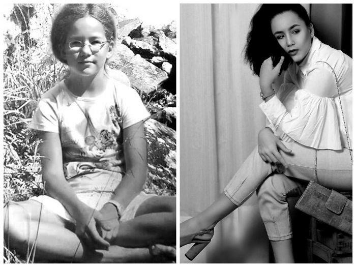 Kat At Age 11 And Age 21 - How Much I Changed!