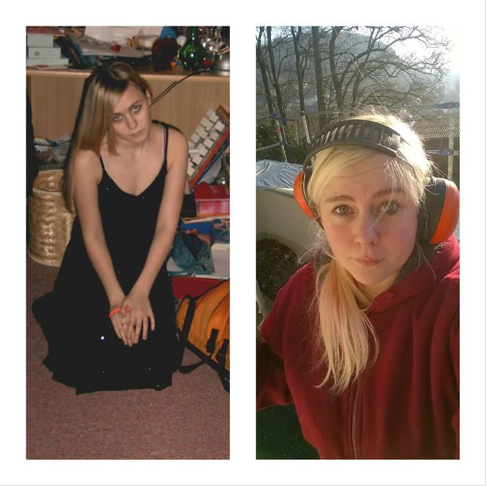 2006 And 2016. Definitely Got Some Weight, Haha. I'm A Joiner Now.