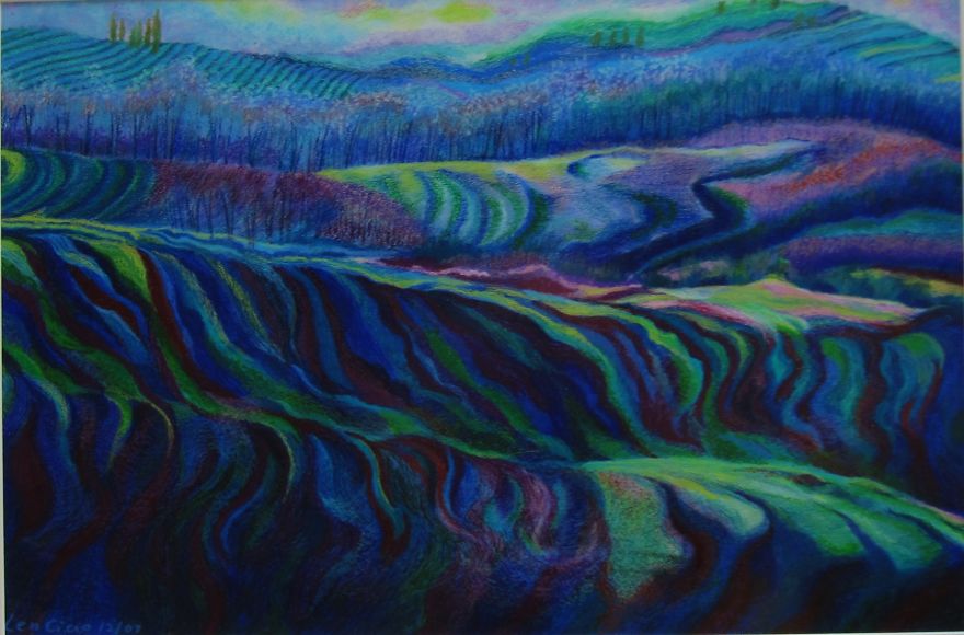 I Saw The Real Life Most Amazing Hills From Italy To Draw I Saw The Real Life Most Amazing Hills From Italy To Draw