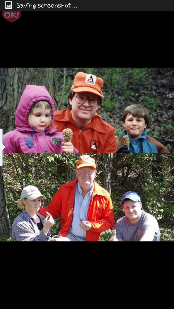 My Husband, His Dad And Sister Looking For Mushrooms😂
