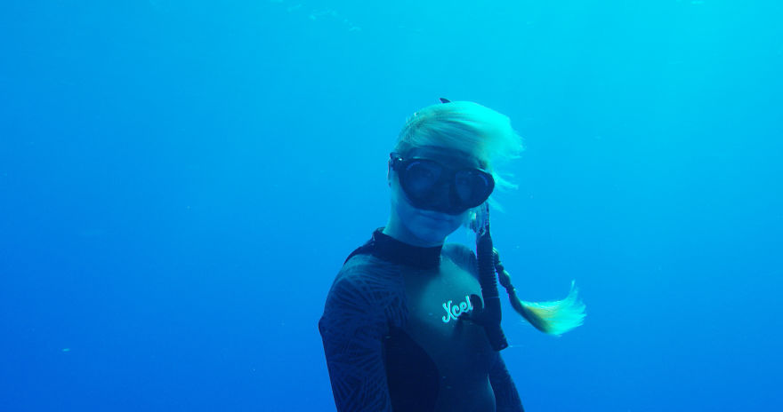 I Filmed For My Documentary "She Is The Ocean" Amazing Story Of "Shark Whisperer" Ocean Ramsey - Woman Who Swim With The Sharks Around The World And Helping To Save Them.