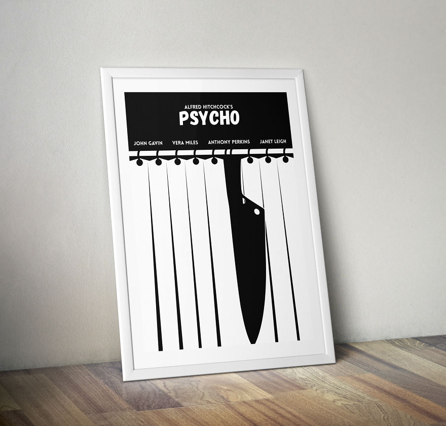 Negative Space Artist Back With Alfred Hitchcock Tribute