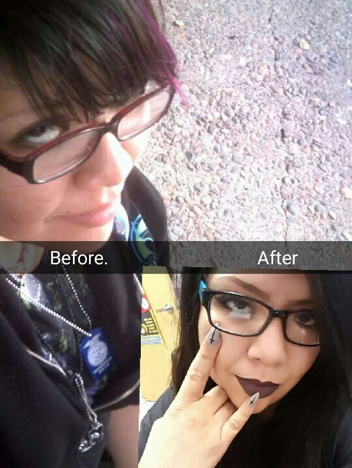 From The Little Emo Girl To A Successful Woman. I Now Work As A 911 Operator And Volunteer Fire Fighter, A Mother Of My One Daughter And To My 4 Siblings, Own My Own House And Vehicles But Am Now A Gothic Queen ♡ No Mom It's Not A Phase
