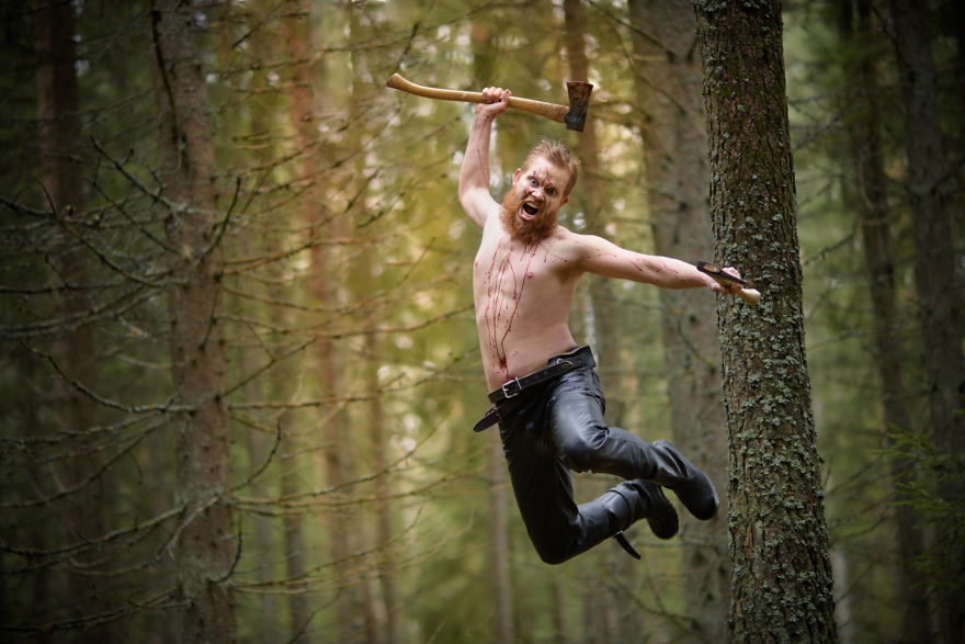 My Husband - A Very Real Swedish Viking In The Cold And Deep Forest Of The North My Husband - A Very Real Swedish Viking In The Cold And Deep Forest Of The North