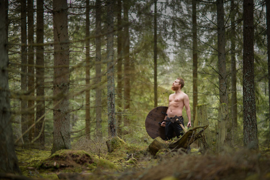 My Husband - A Very Real Swedish Viking In The Cold And Deep Forest Of The North My Husband - A Very Real Swedish Viking In The Cold And Deep Forest Of The North