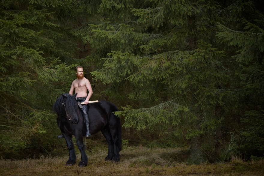 My Husband - A Very Real Swedish Viking In The Cold And Deep Forest Of The North My Husband - A Very Real Swedish Viking In The Cold And Deep Forest Of The North