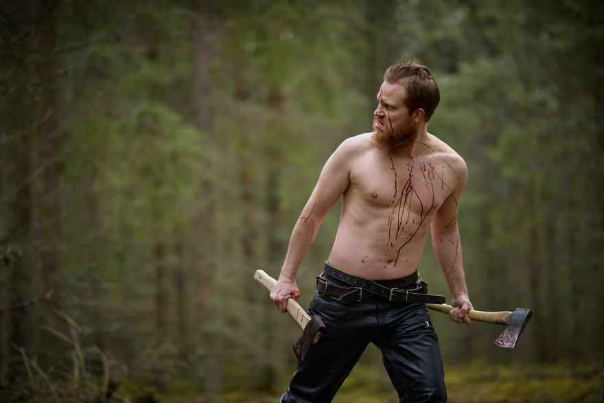 My Husband - A Very Real Swedish Viking In The Cold And Deep Forest Of The North My Husband - A Very Real Swedish Viking In The Cold And Deep Forest Of The North