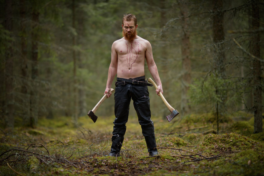 My Husband - A Very Real Swedish Viking In The Cold And Deep Forest Of The North My Husband - A Very Real Swedish Viking In The Cold And Deep Forest Of The North
