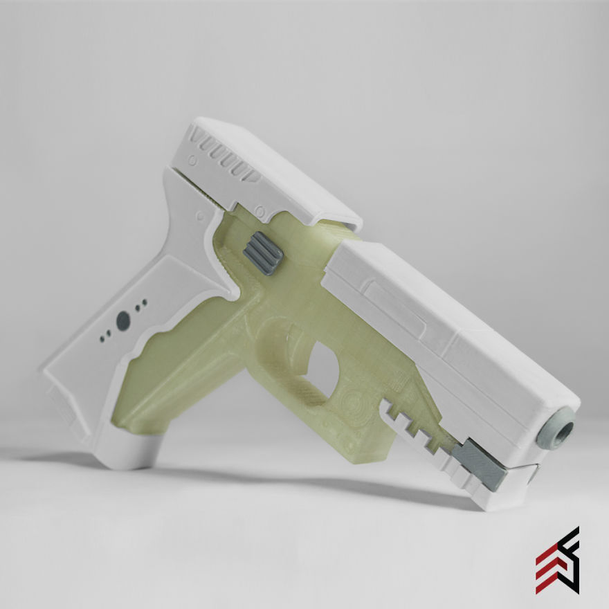 I Made This 3D Printed Ghost In The Shell Replica