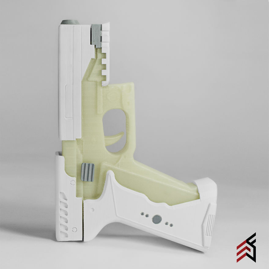 I Made This 3D Printed Ghost In The Shell Replica