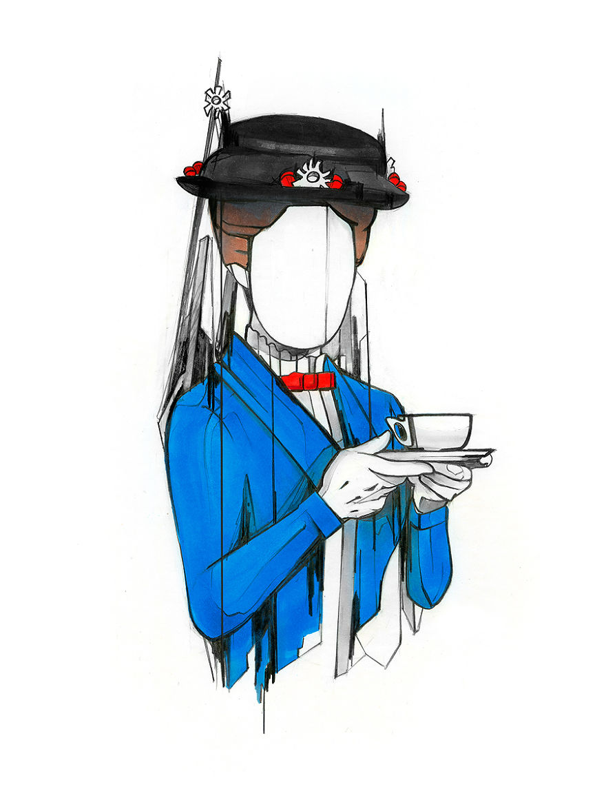 These Simple Looking Drawings Took A Year To Make