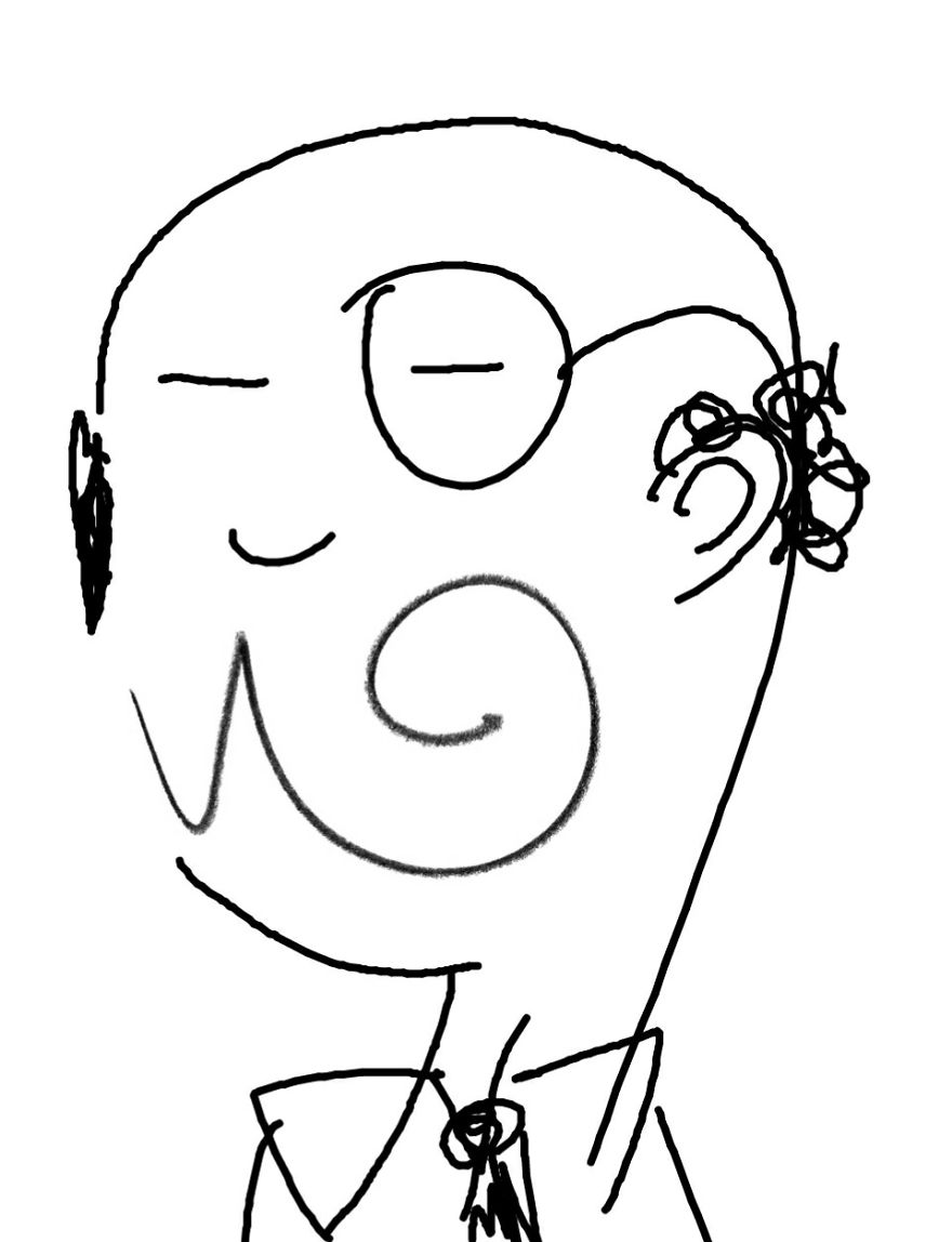 I Suck... Couldn't Even Do The Other Curl Of The Mustache..