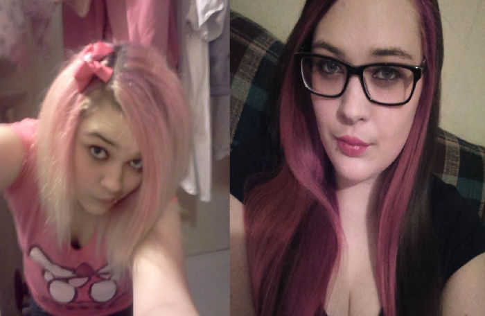 Me In 2012 When I Was 15 And One From Now At Age 20. Then I Was Skipping School As Much As I Could And Telling Myself That I Never Wanted Kids Now I Am A Mother Of An Almost One Year Old Little Boy