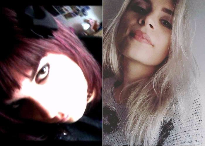 16 Year Old Wannabe Emo/goth Vs 26 Year Old Wannabe Barbie... Just Kidding Xd