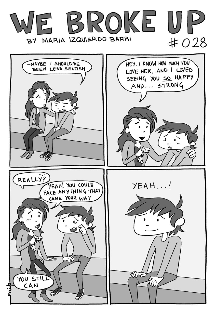 We Laughed, Ate, And Drew Together And Then We Broke Up