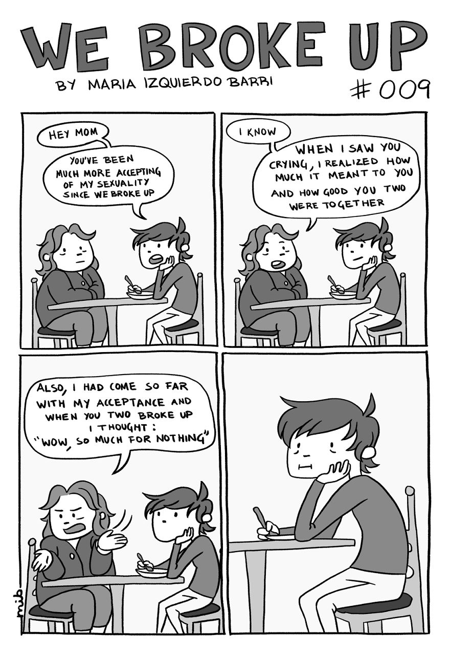 We Laughed, Ate, And Drew Together And Then We Broke Up