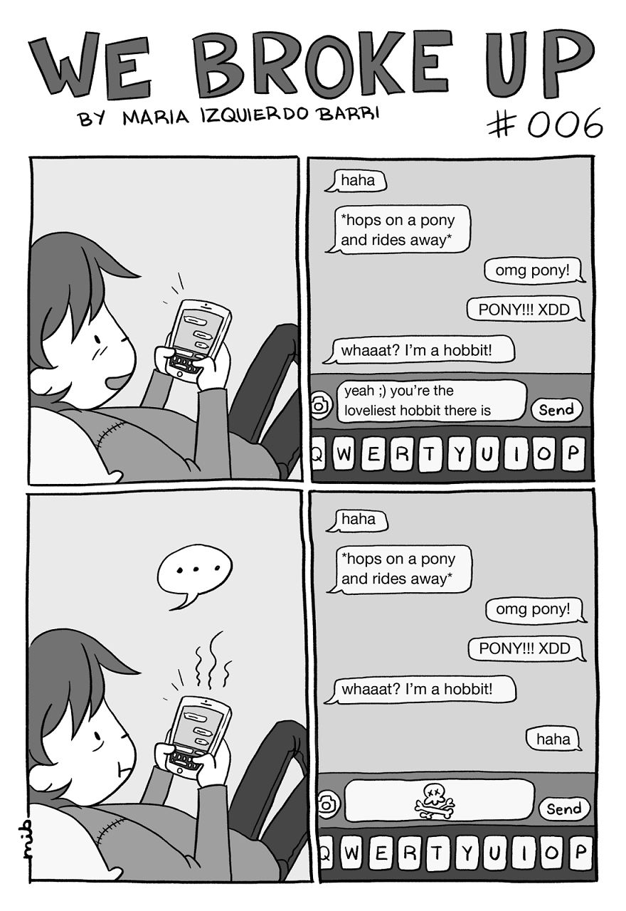 We Laughed, Ate, And Drew Together And Then We Broke Up