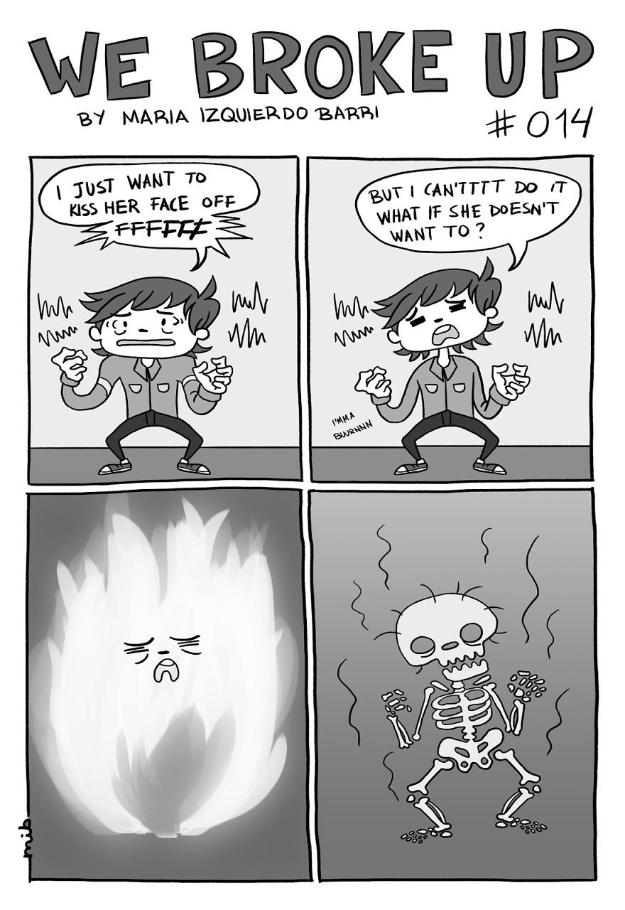 We Laughed, Ate, And Drew Together And Then We Broke Up