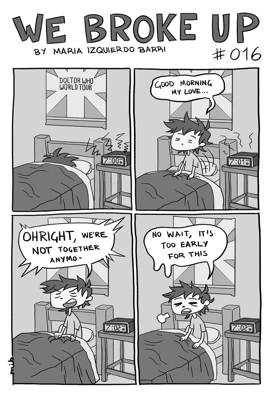 We Laughed, Ate, And Drew Together And Then We Broke Up