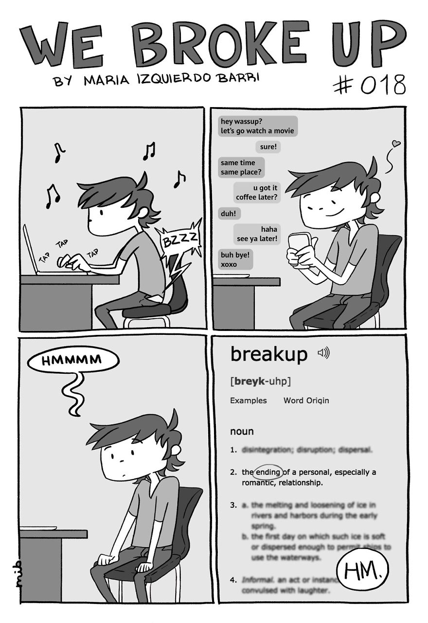 We Laughed, Ate, And Drew Together And Then We Broke Up