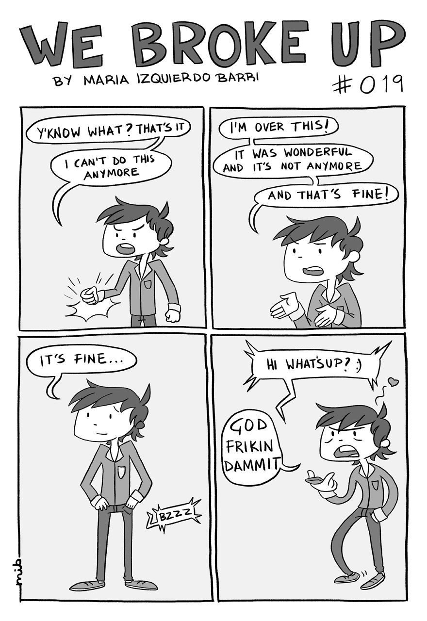 We Laughed, Ate, And Drew Together And Then We Broke Up