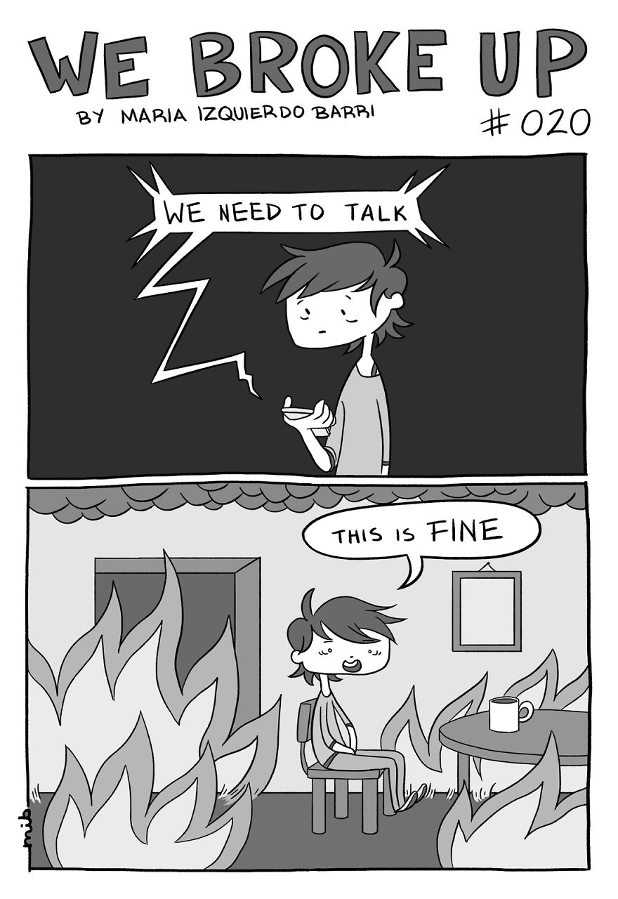 We Laughed, Ate, And Drew Together And Then We Broke Up