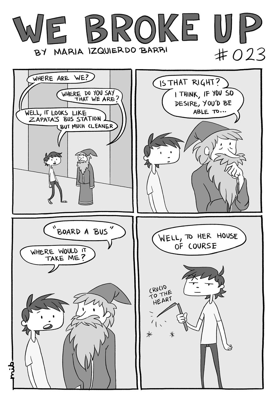 We Laughed, Ate, And Drew Together And Then We Broke Up