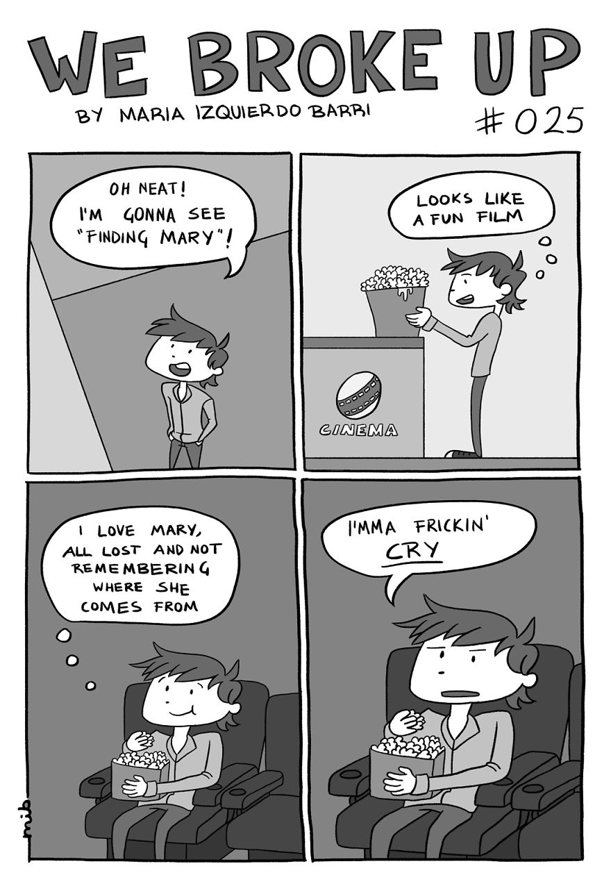 We Laughed, Ate, And Drew Together And Then We Broke Up