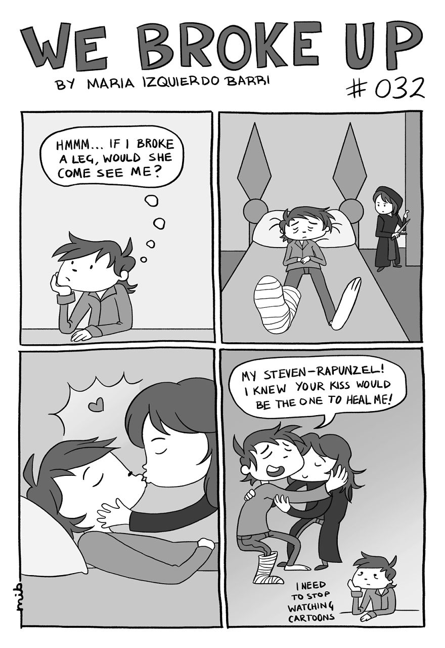 We Laughed, Ate, And Drew Together And Then We Broke Up