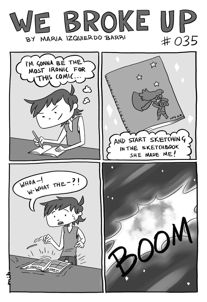 We Laughed, Ate, And Drew Together And Then We Broke Up