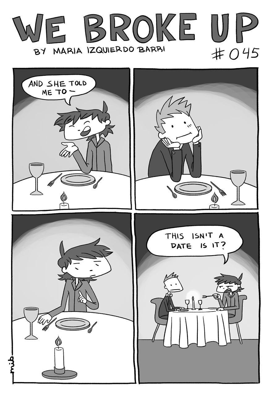 We Laughed, Ate, And Drew Together And Then We Broke Up