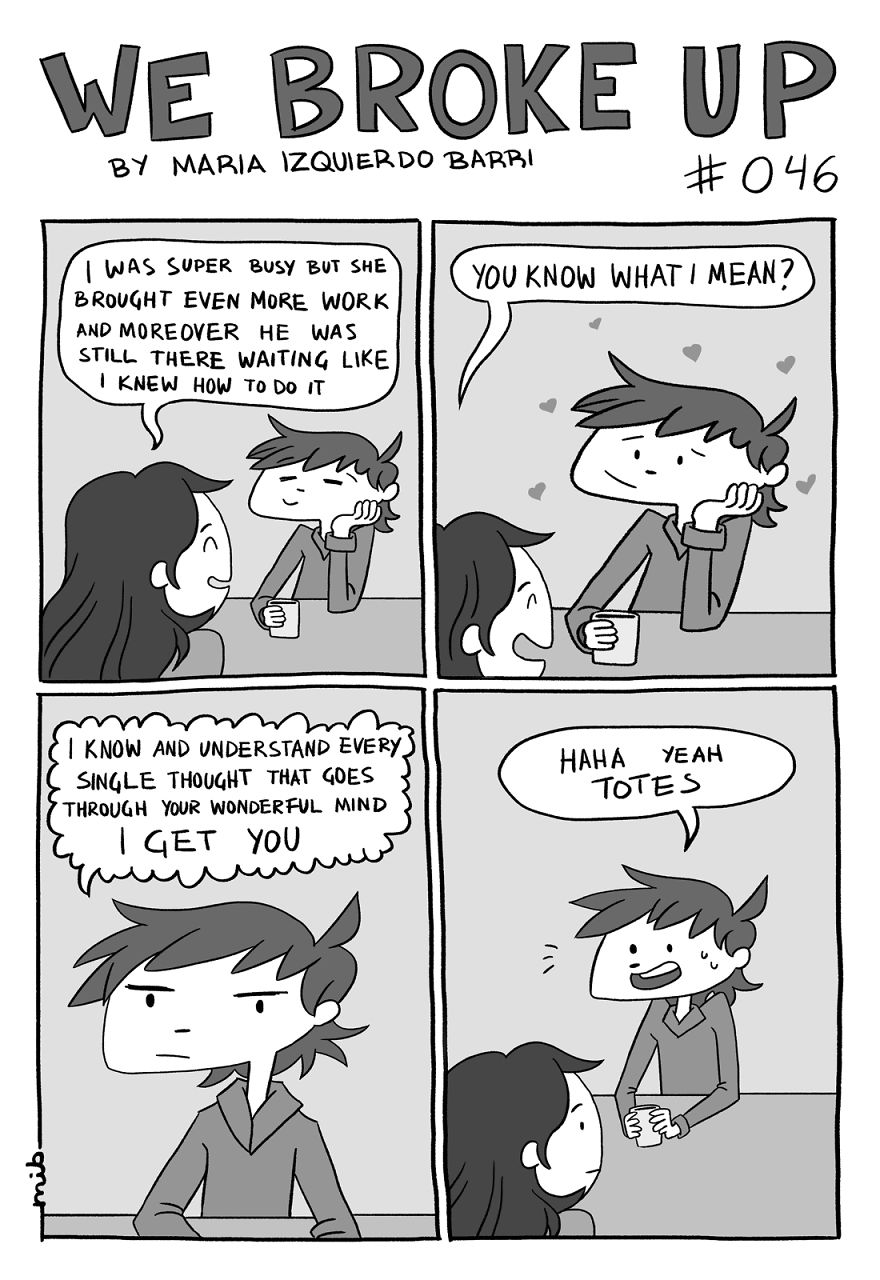 We Laughed, Ate, And Drew Together And Then We Broke Up