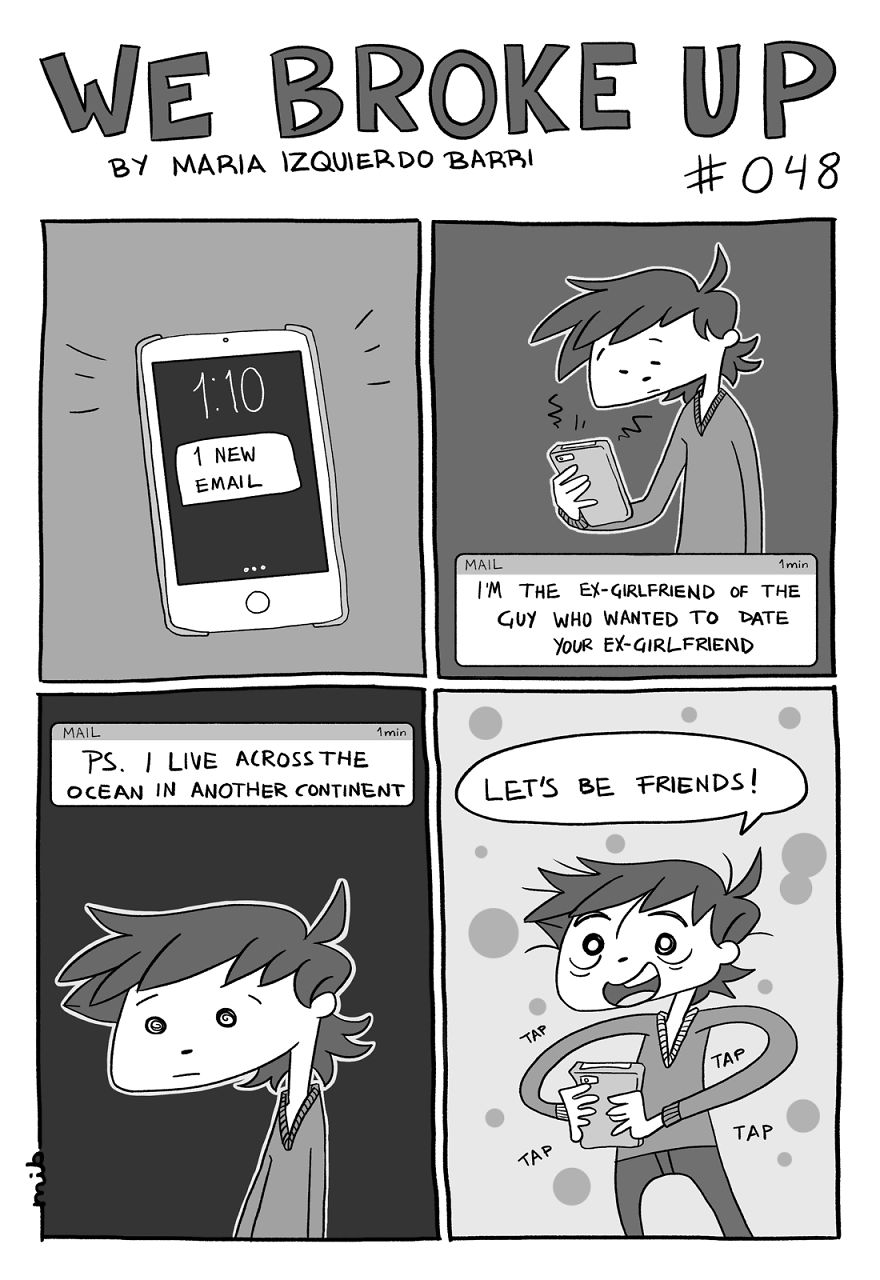 We Laughed, Ate, And Drew Together And Then We Broke Up