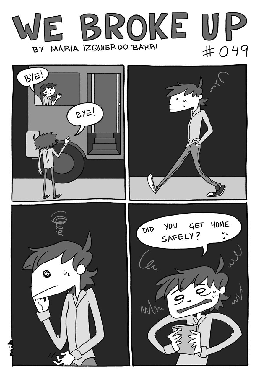 We Laughed, Ate, And Drew Together And Then We Broke Up